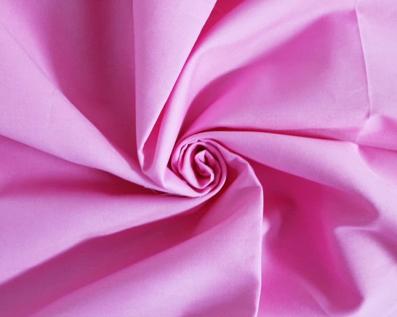 Plain Cotton Poplin - Pink