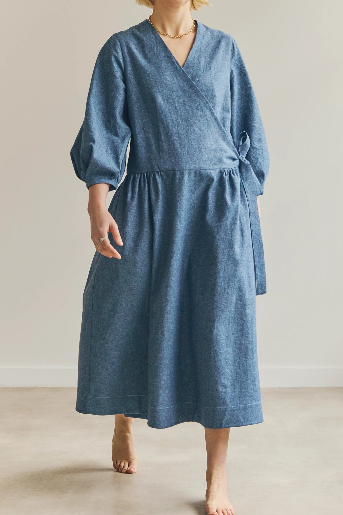 Amalie Wrap Dress - PDF Pattern