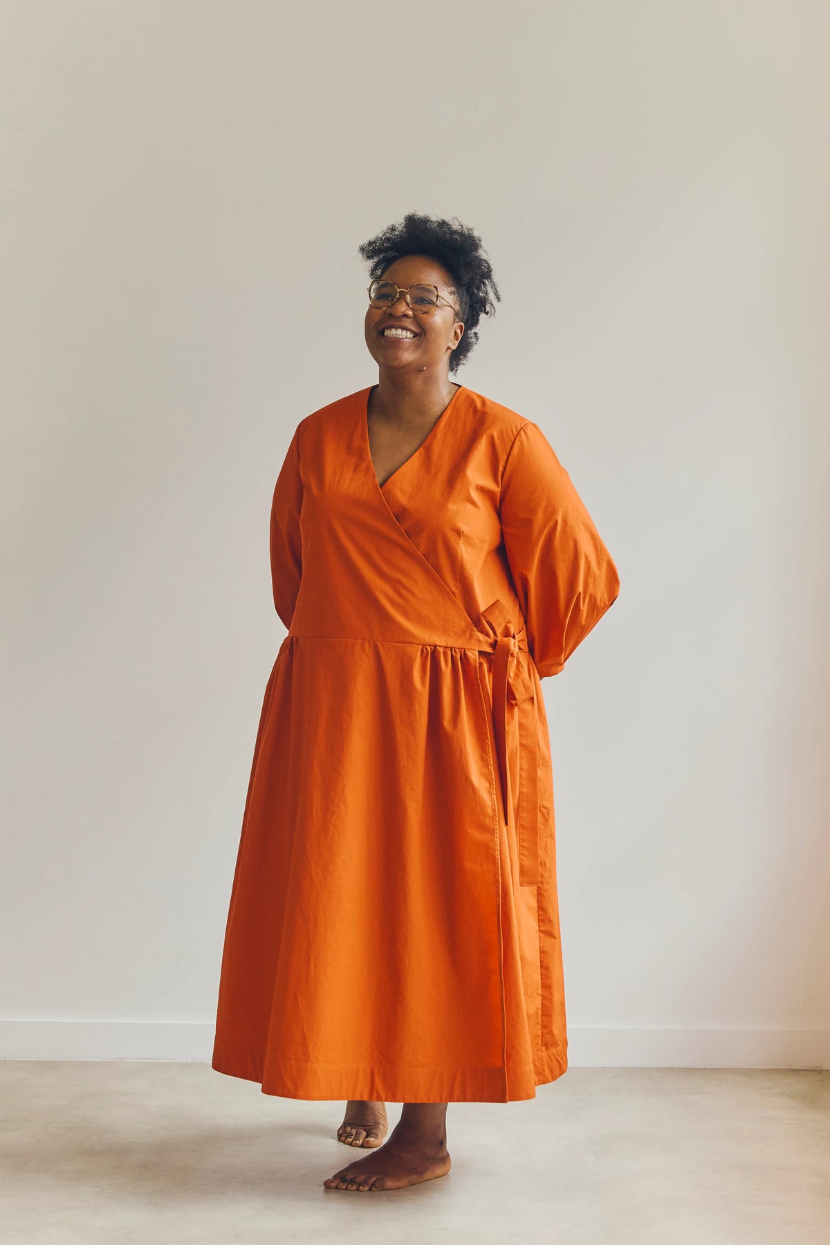 Amalie Wrap Dress - PDF Pattern