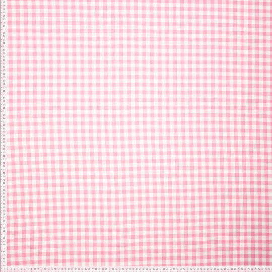 Pink yarn dyed gingham