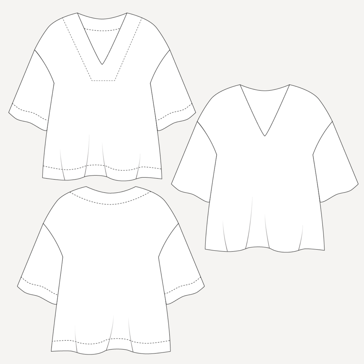 The V-Neck Top Sewing Pattern - NEW Avid Seamstress