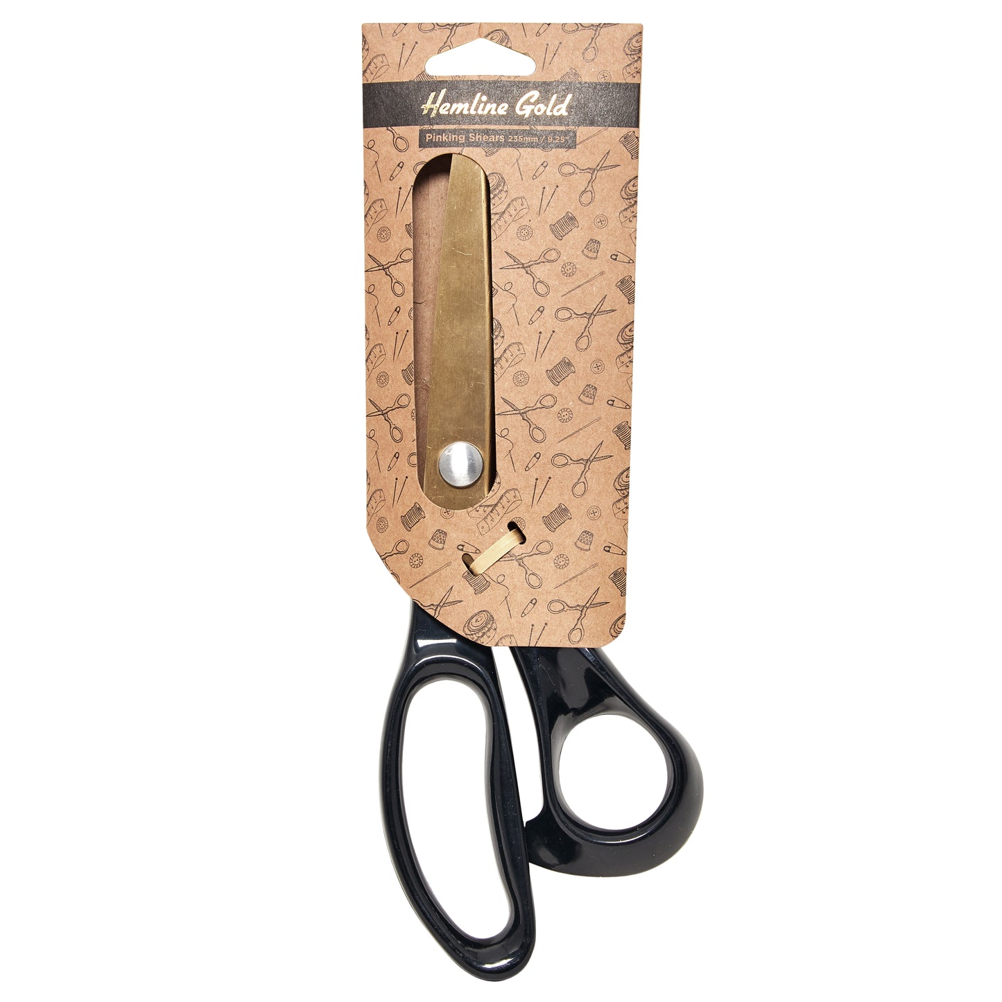 Pinking Shears – 23.5cm / 9.25in Brushed Gold
