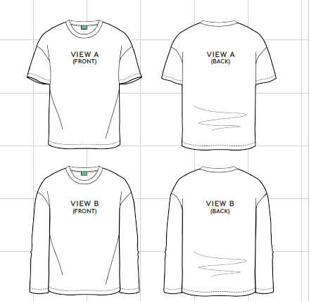 POCA Tee pattern - Children's Sewing Pattern