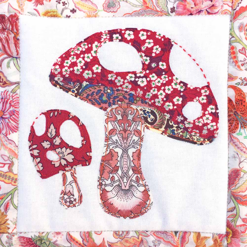 Alice Caroline - Liberty Tana Lawn Fabric Autumnal Mini Sampler Quilt Kit