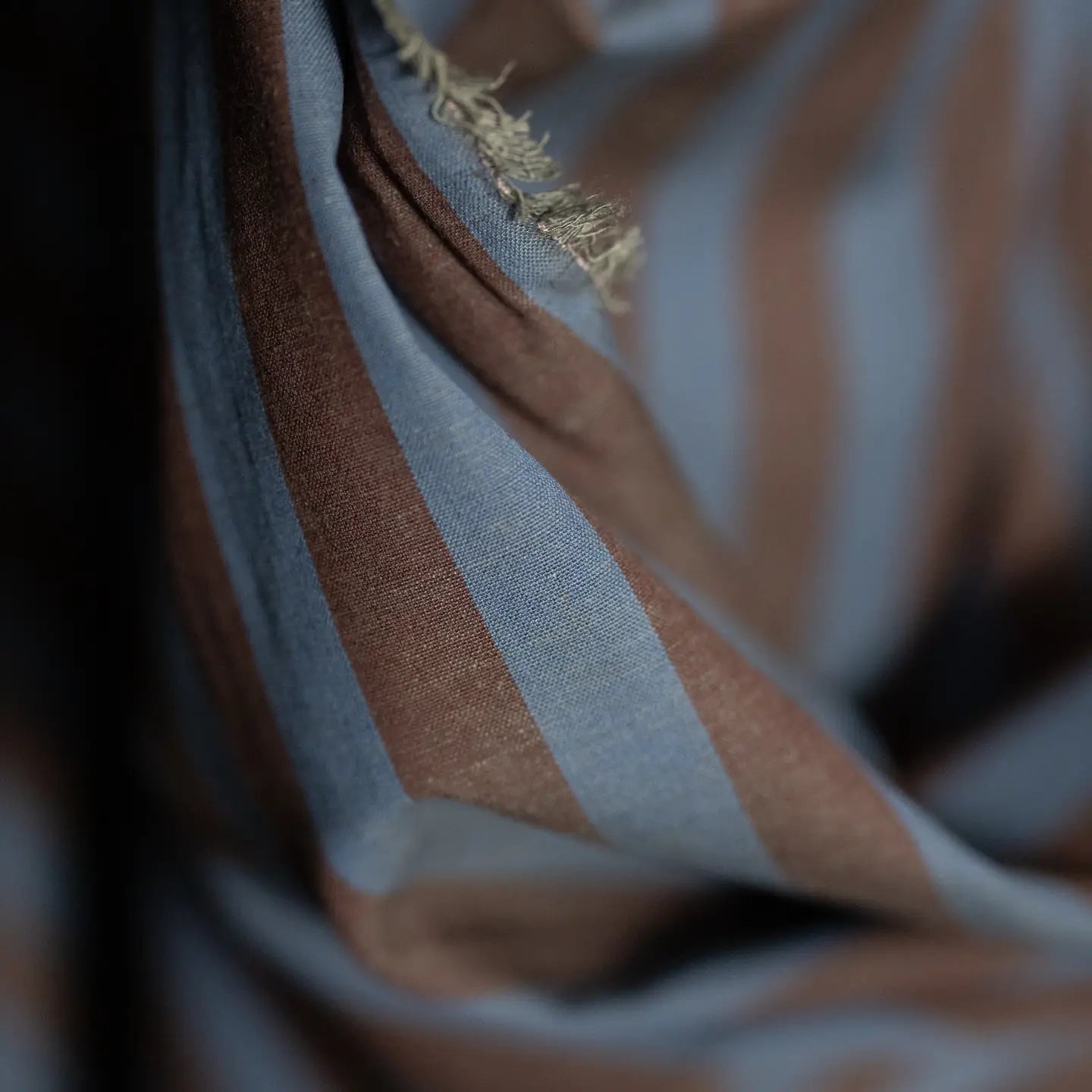 Merchant and Mills Workwear Organic Cotton/Linen Stripe