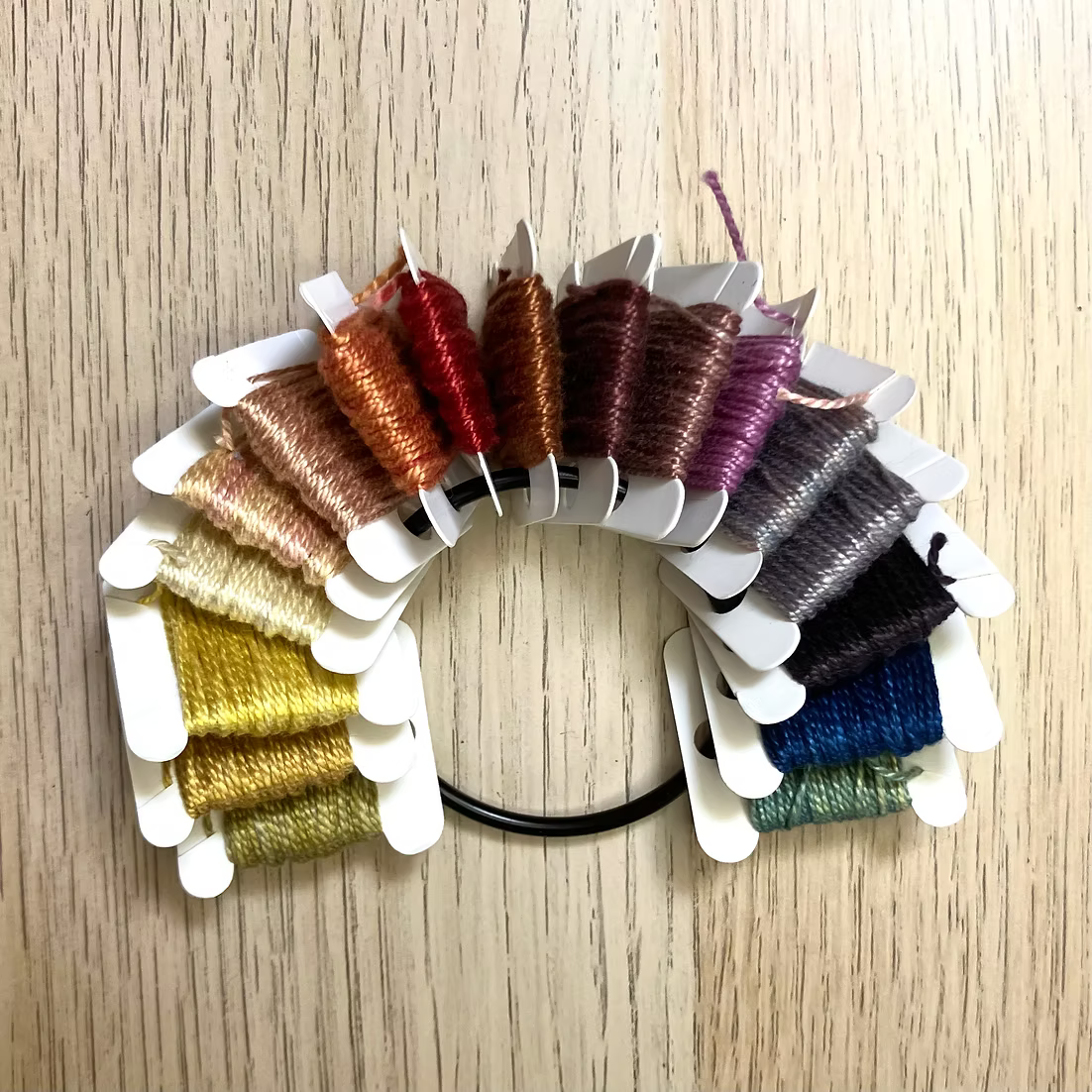 Wholecloth Studio - Plant Dyed Thread Set Perle 8