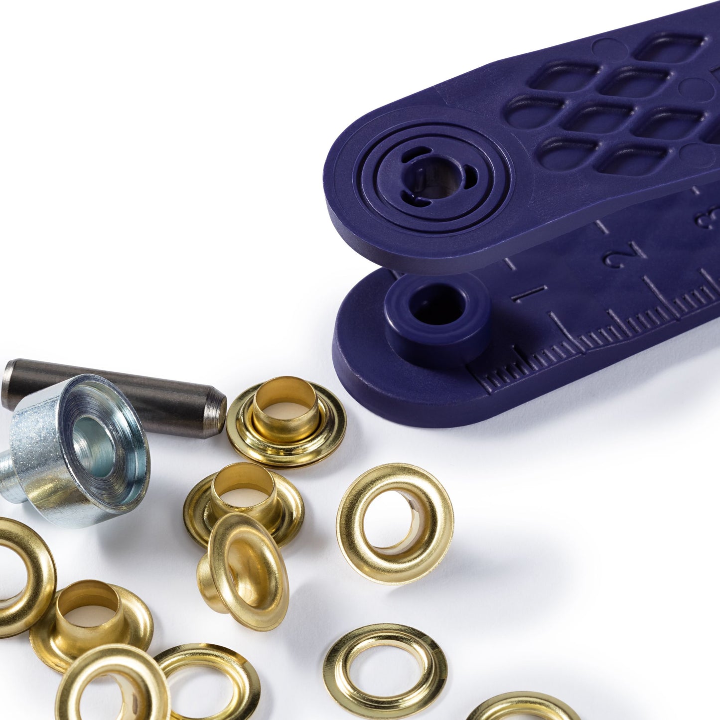 Prym - Eyelets/Washers brass 5mm gold x 40pc
