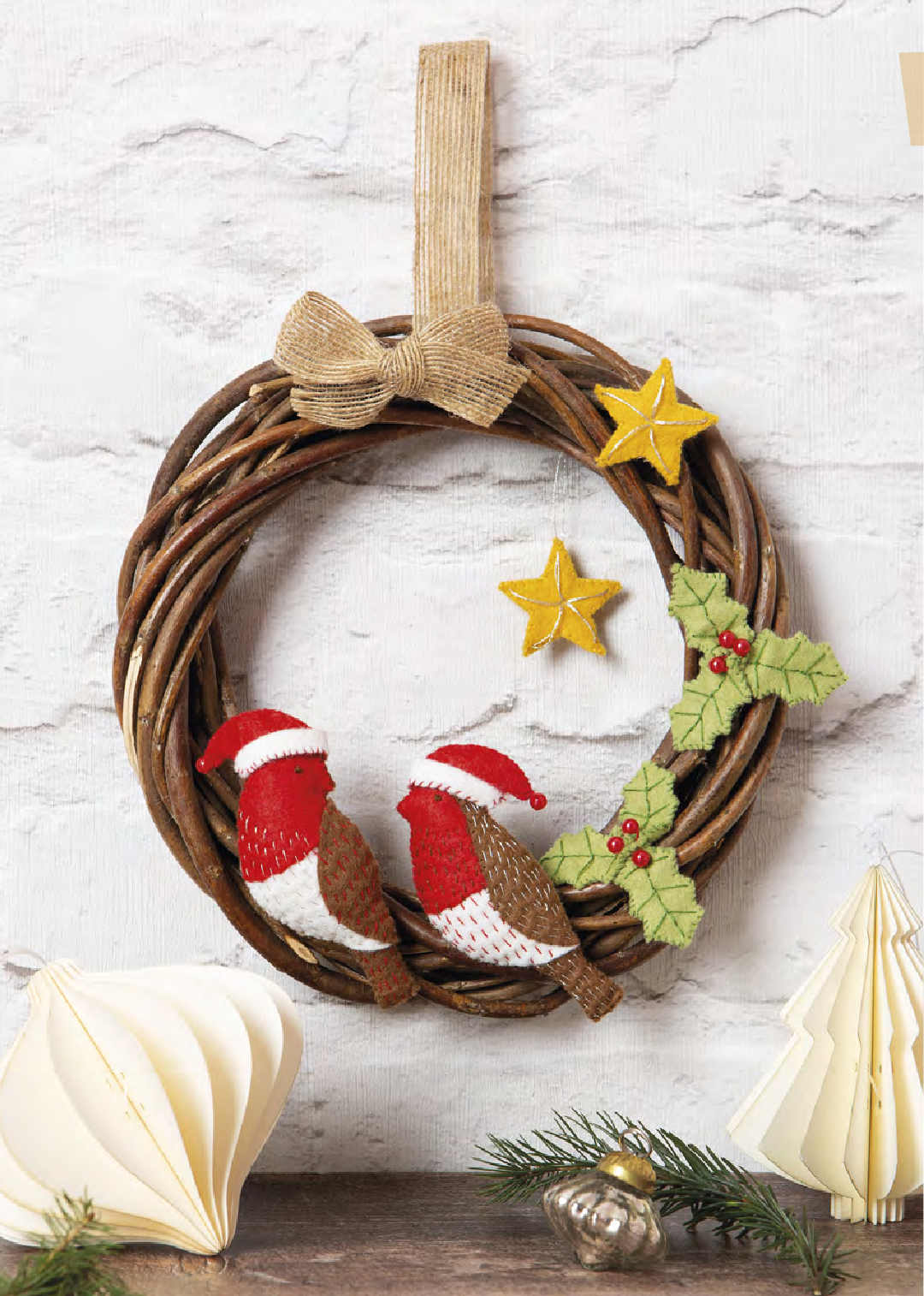 Festive Felt Decorations Book (All New 20 to Make Series)