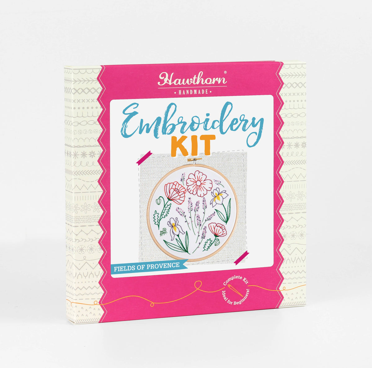 Fields of Provence Embroidery Kit | Beginner Craft Kit