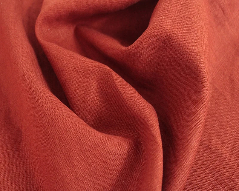 Ramie Linen - Rust