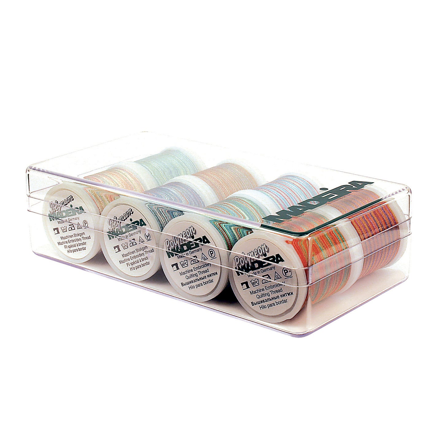 Madeira Gift Box: Polyneon multicolour: 8 x 200m: Spools