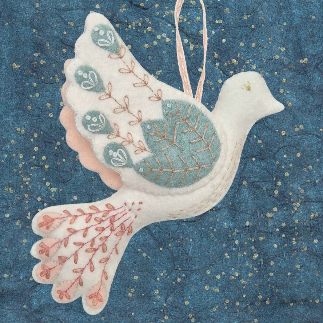 Folk Dove Felt Craft Mini Kit