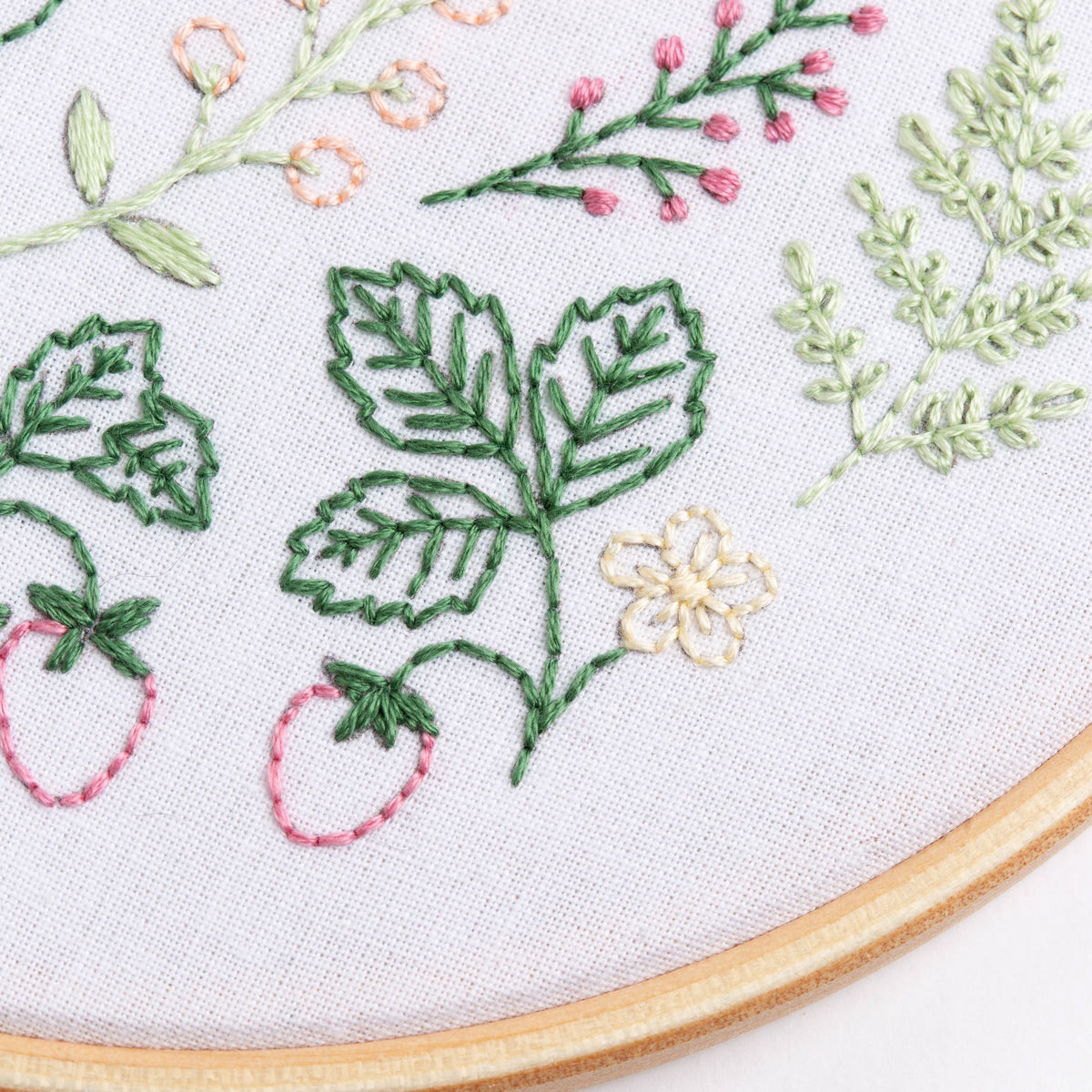 English Garden Embroidery Kit | Beginner Craft Kit