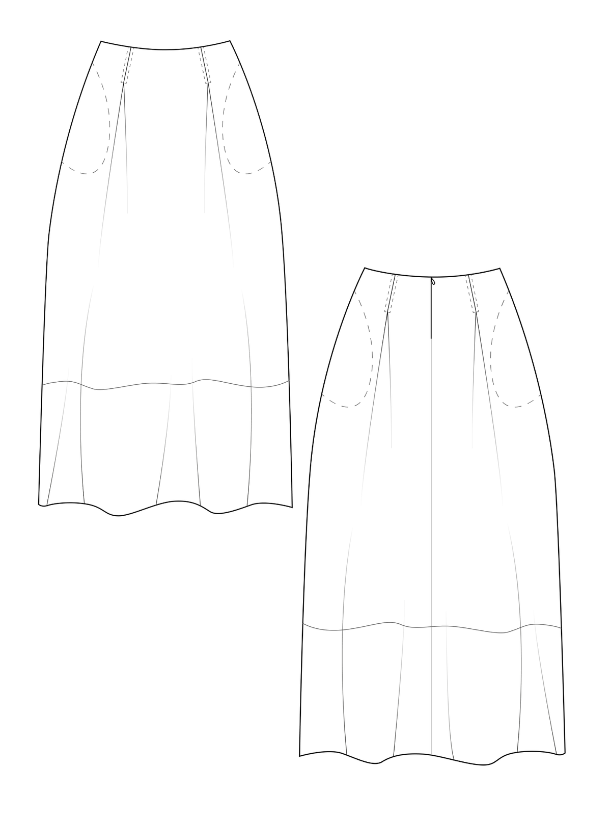 The Universal Skirt Sewing Pattern