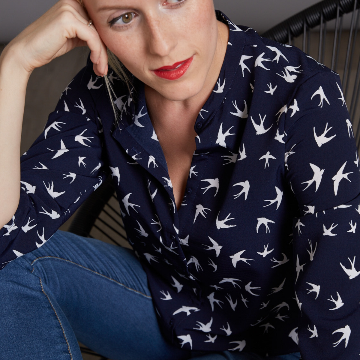 The Blouse Sewing Pattern - the Avid Seamstress