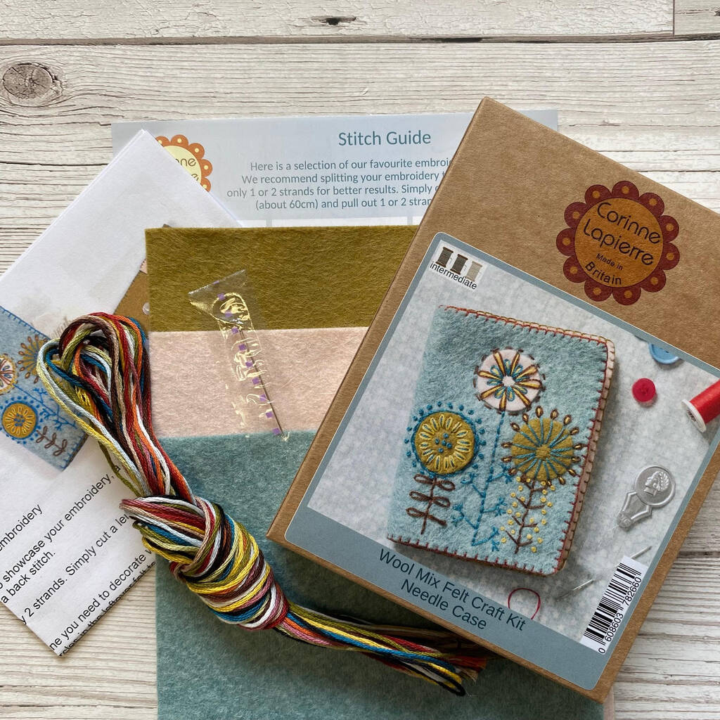 Needle Case Felt Craft Mini Kit Corinne Lapierre