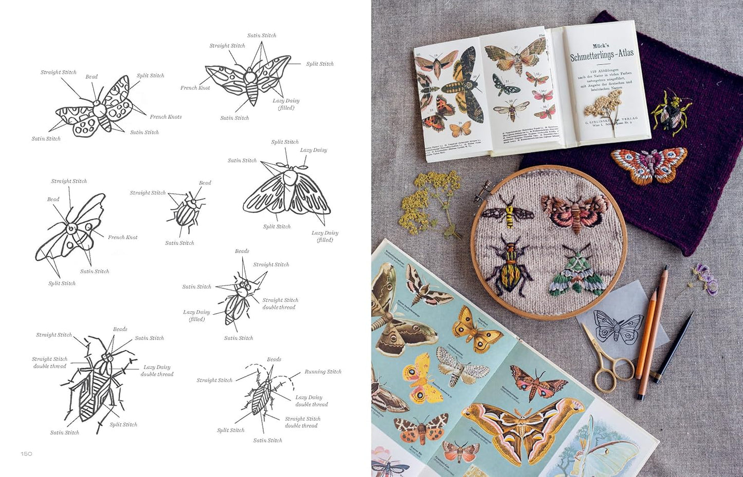 Embroidery on Knits by Judit Gummlich