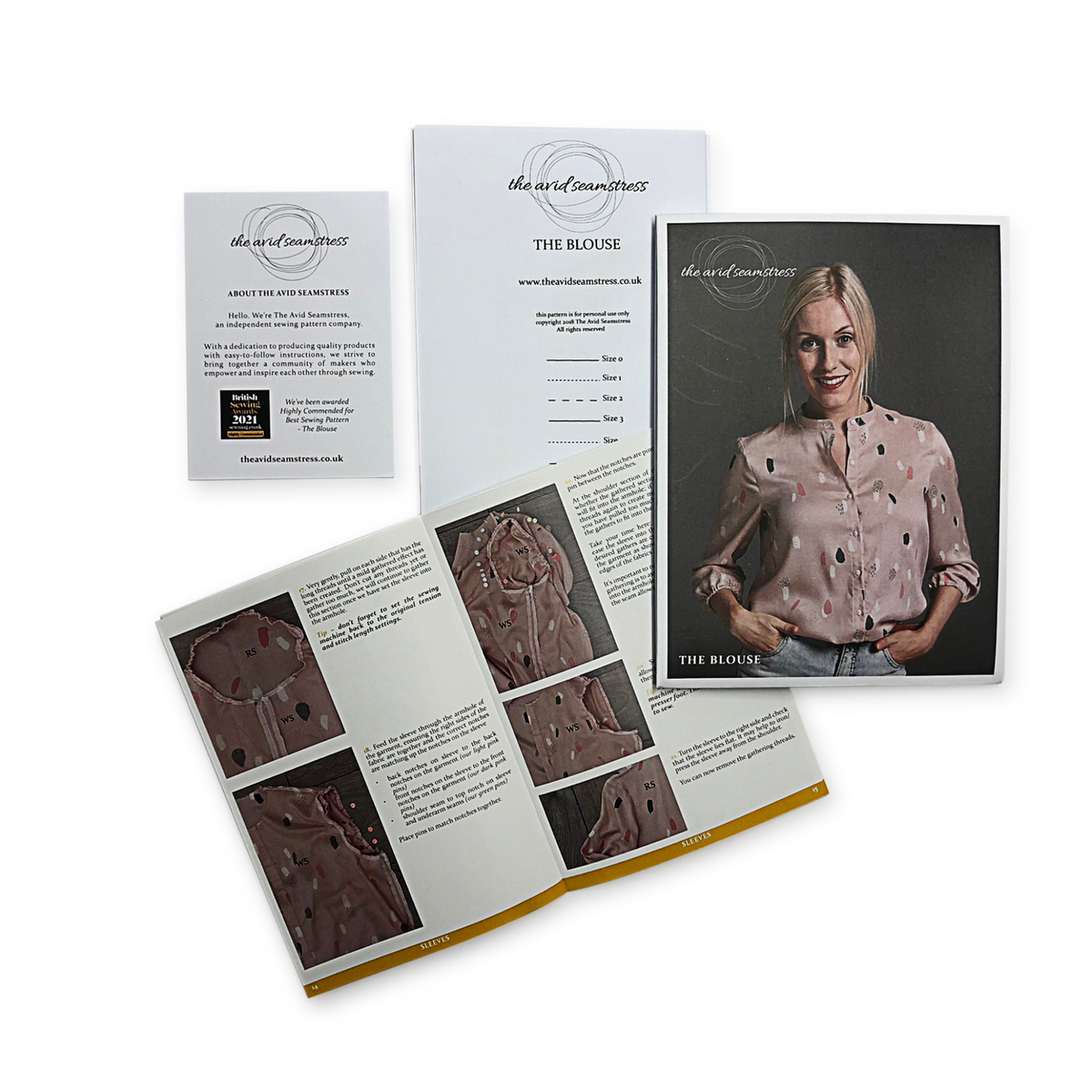 The Blouse Sewing Pattern - the Avid Seamstress