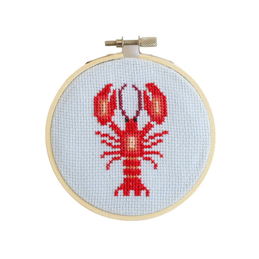 Lobster Cross Stitch Kit