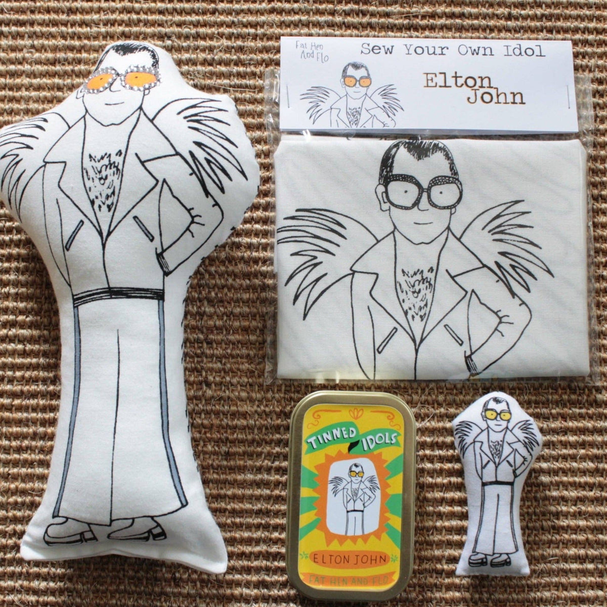 ELTON JOHN - Sew Your Own Idol Kit