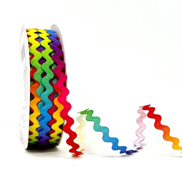 Rainbow Ric Rac 4mm