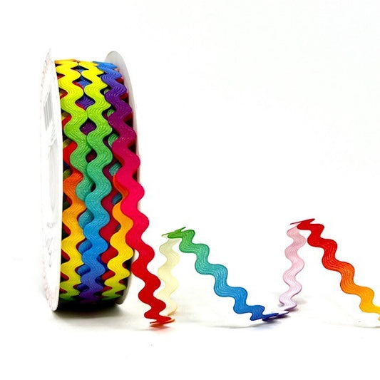 Rainbow Ric Rac 4mm