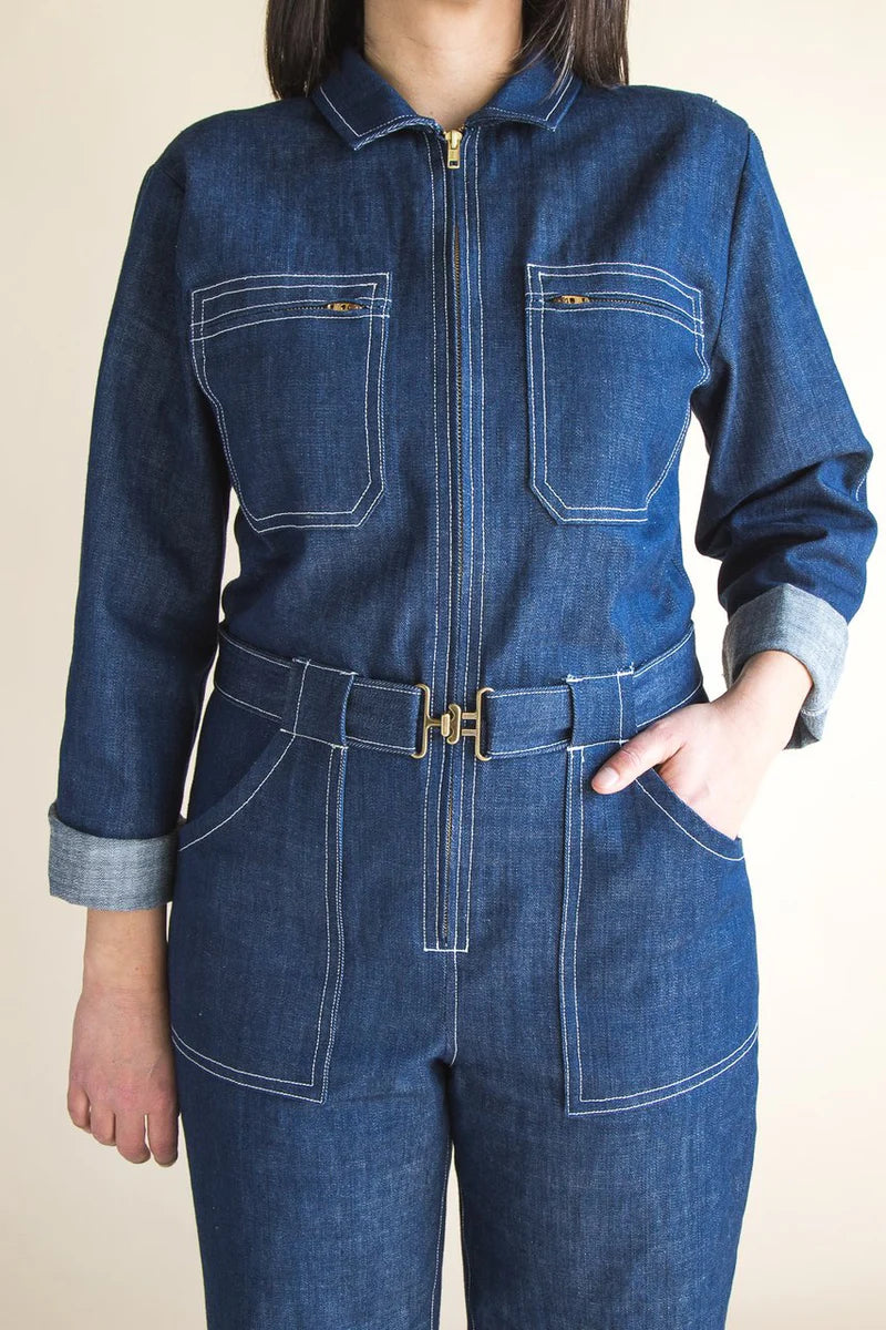 Blanca Flight Suit By Closet Core Patterns