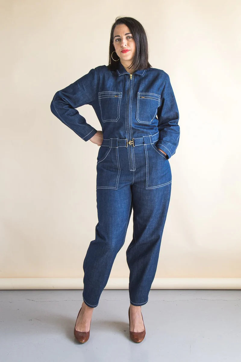 Blanca Flight Suit By Closet Core Patterns
