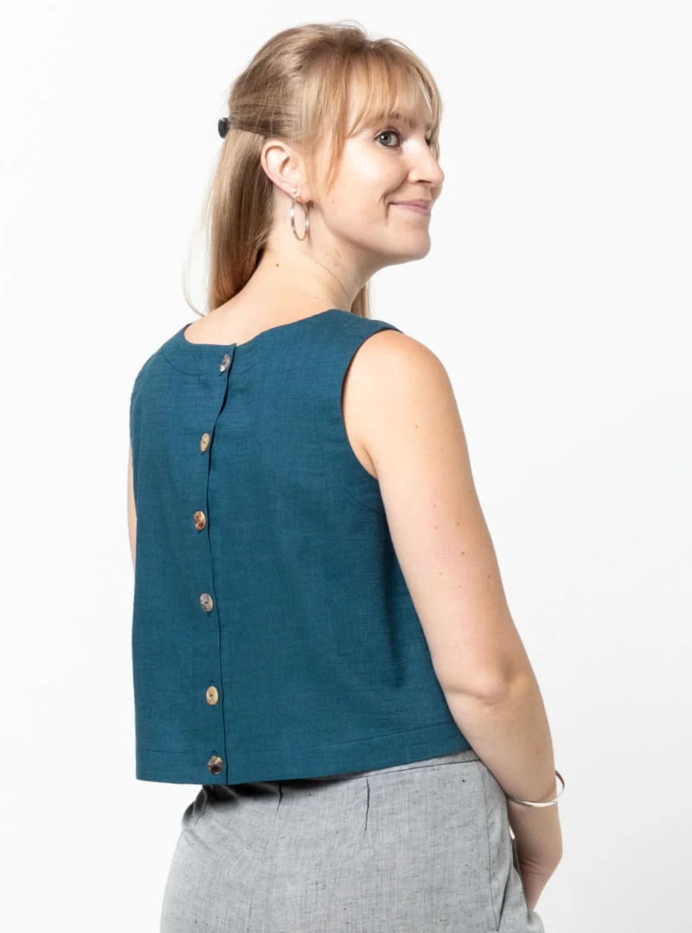 Bonnie Woven Top Pattern Size 4-16 By Style Arc
