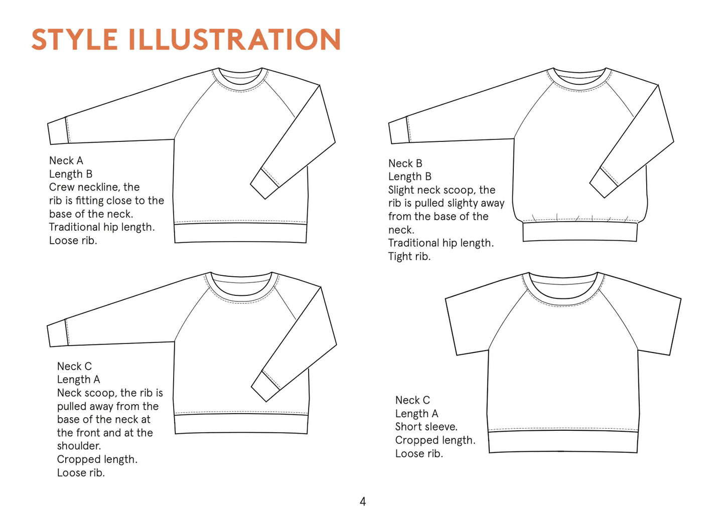 Boxy Raglan Sweatshirt Pattern by Wardrobe By Me