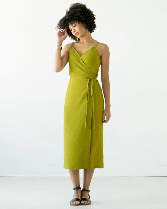 Calvin Wrap Dress and Top Pattern by True Bias