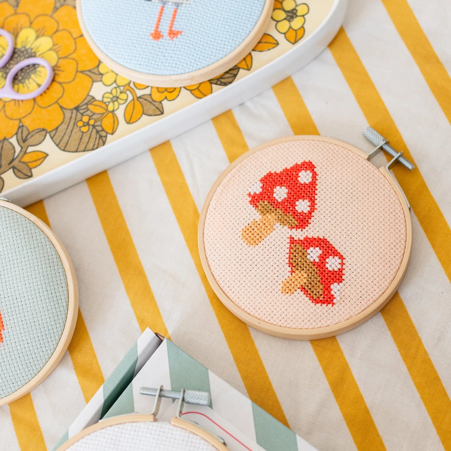 Cotton Clara Toadstool