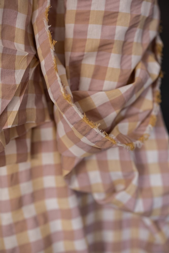 Battenberg Organic Cotton Gingham Seersucker