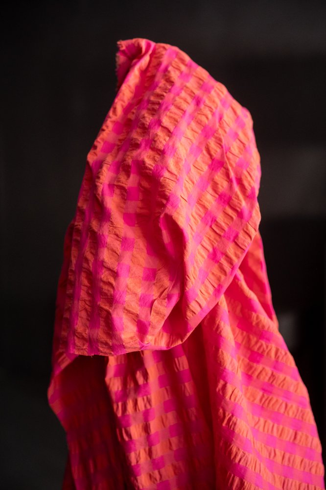 Merchant and Mills - MIRABELLE Organic Cotton Gingham Seersucker