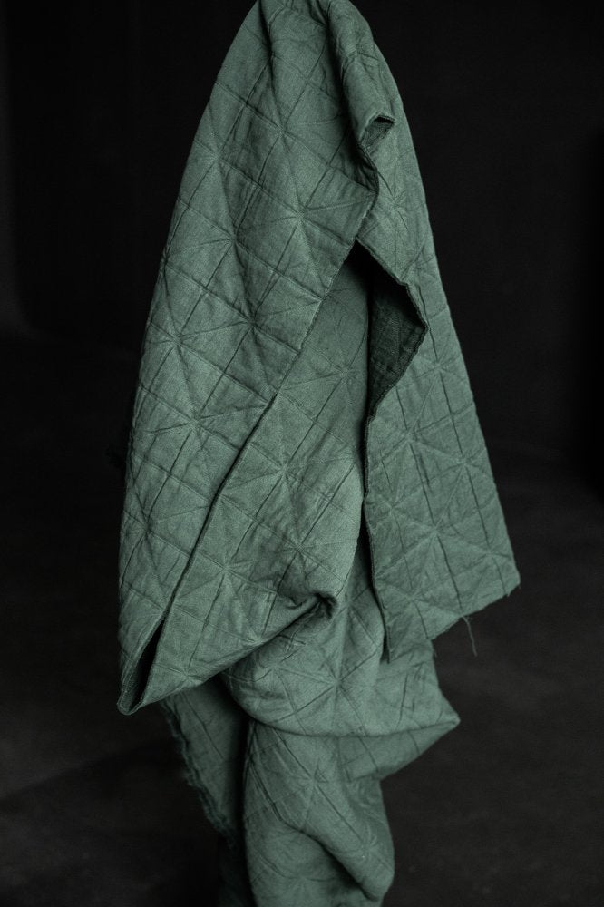 Merchant and Mills - Viridian Quilted Jacquard Cotton
