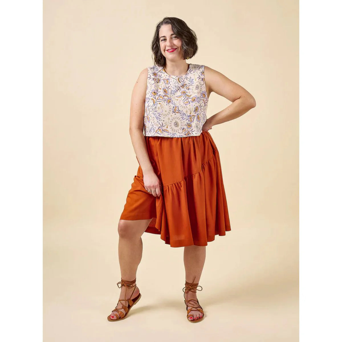 Azure Dress Skirt And Top By Closet Core Patterns