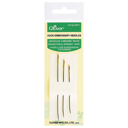 Huck Embroidery needles clover