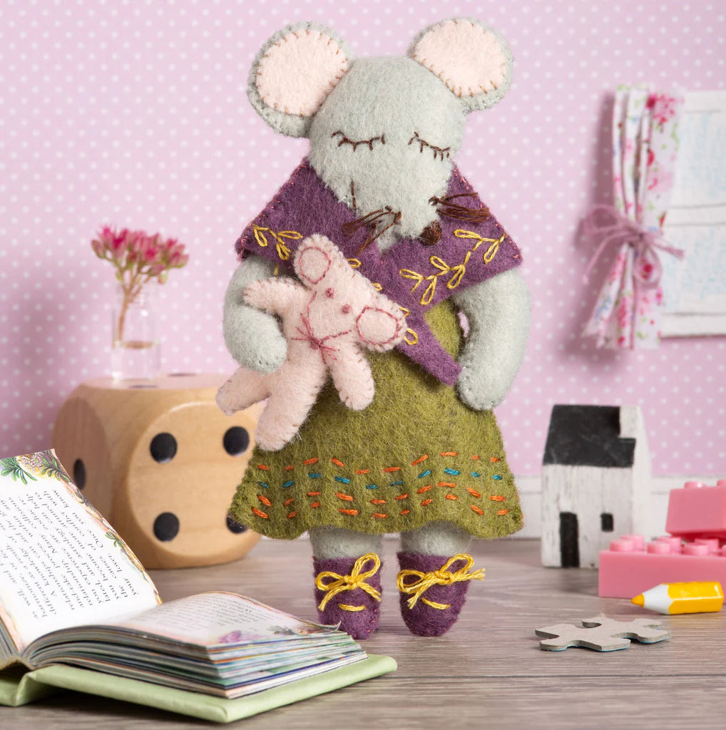 Corinne Lapierre Felt Craft Kit - Little Miss Mouse