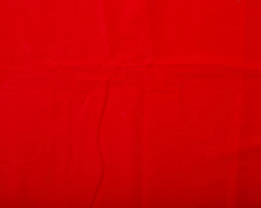 Cotton Velvet - Red