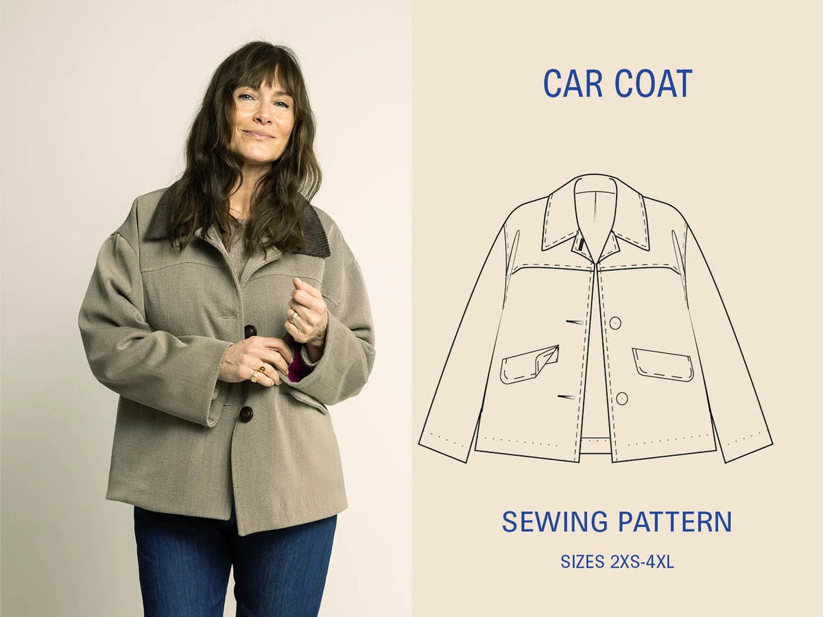 Car Coat Pattern By Wardrobe By Me