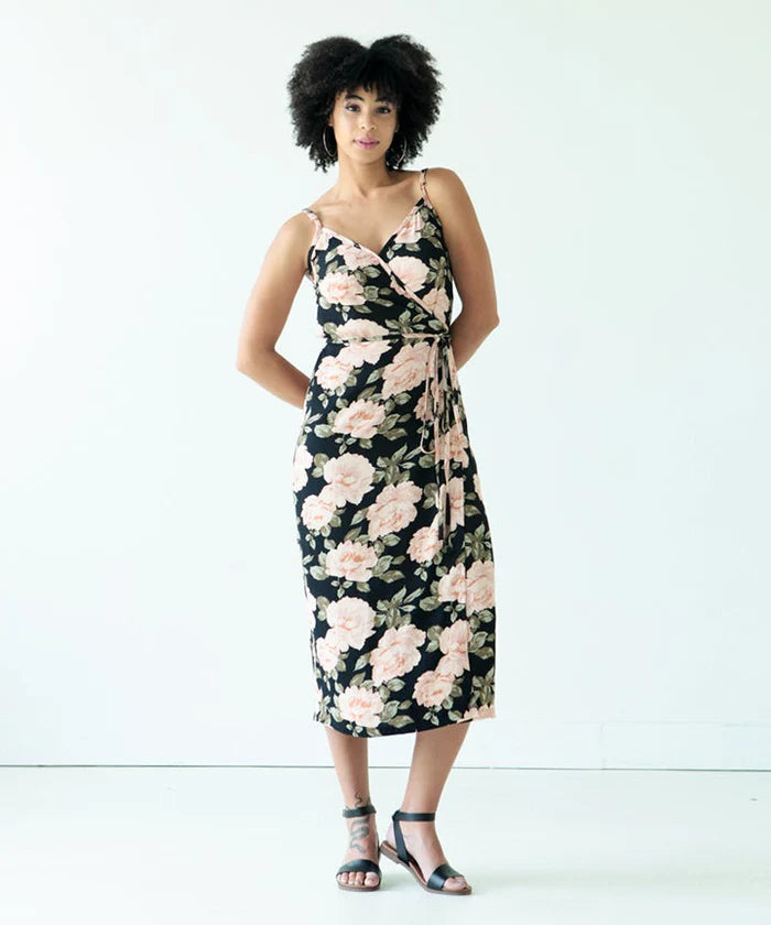 Calvin Wrap Dress and Top Pattern by True Bias