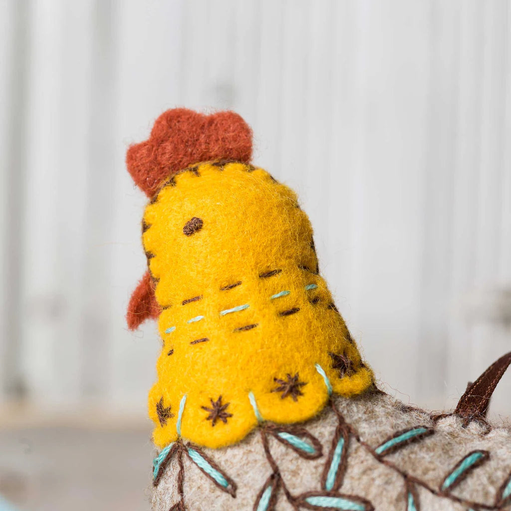 Corinne Lapierre Felt Craft Kit - French Hen