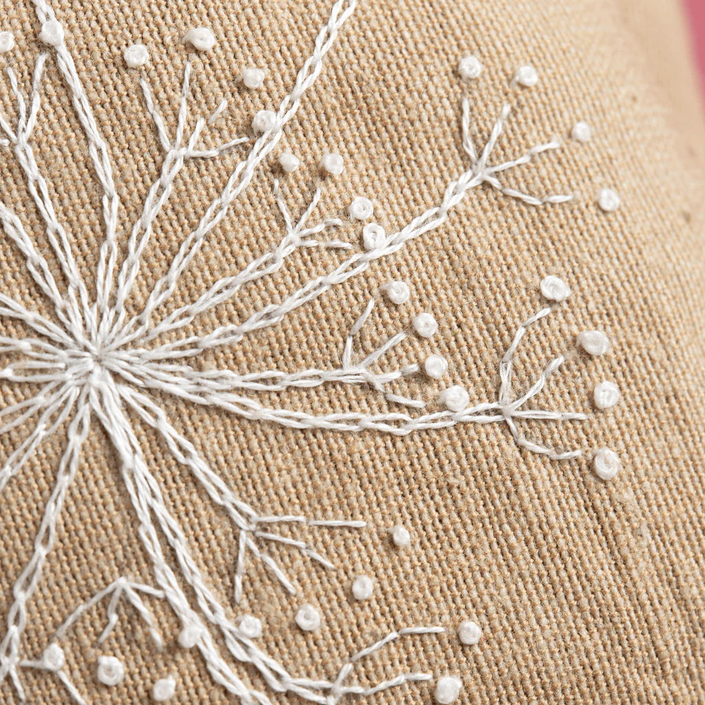 Corinne Lapierre - Linen Lavender Bags Embroidery Kit Bees