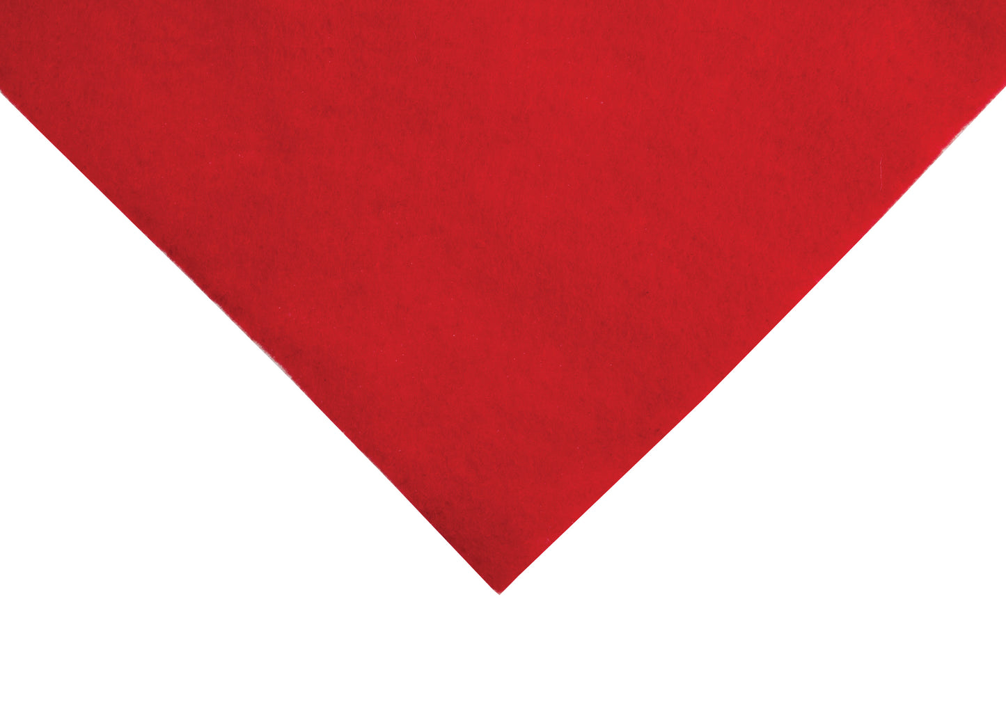 Large Felt Square 60cm x 60cm - Red
