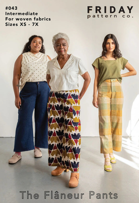 The Flaneur Pants - The Friday Pattern Co.
