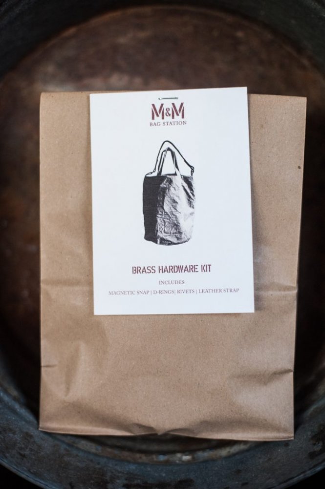 Merchant and Mills - Jack Tar Bag Hardware Kit - Brass