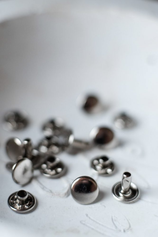 Merchant and Mills - Jack Tar Bag Hardware Kit - Nickel