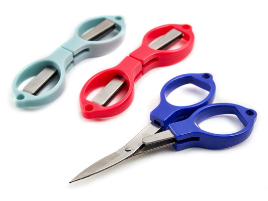 Compact Pocket Scissors - 10cm / 3.9in red