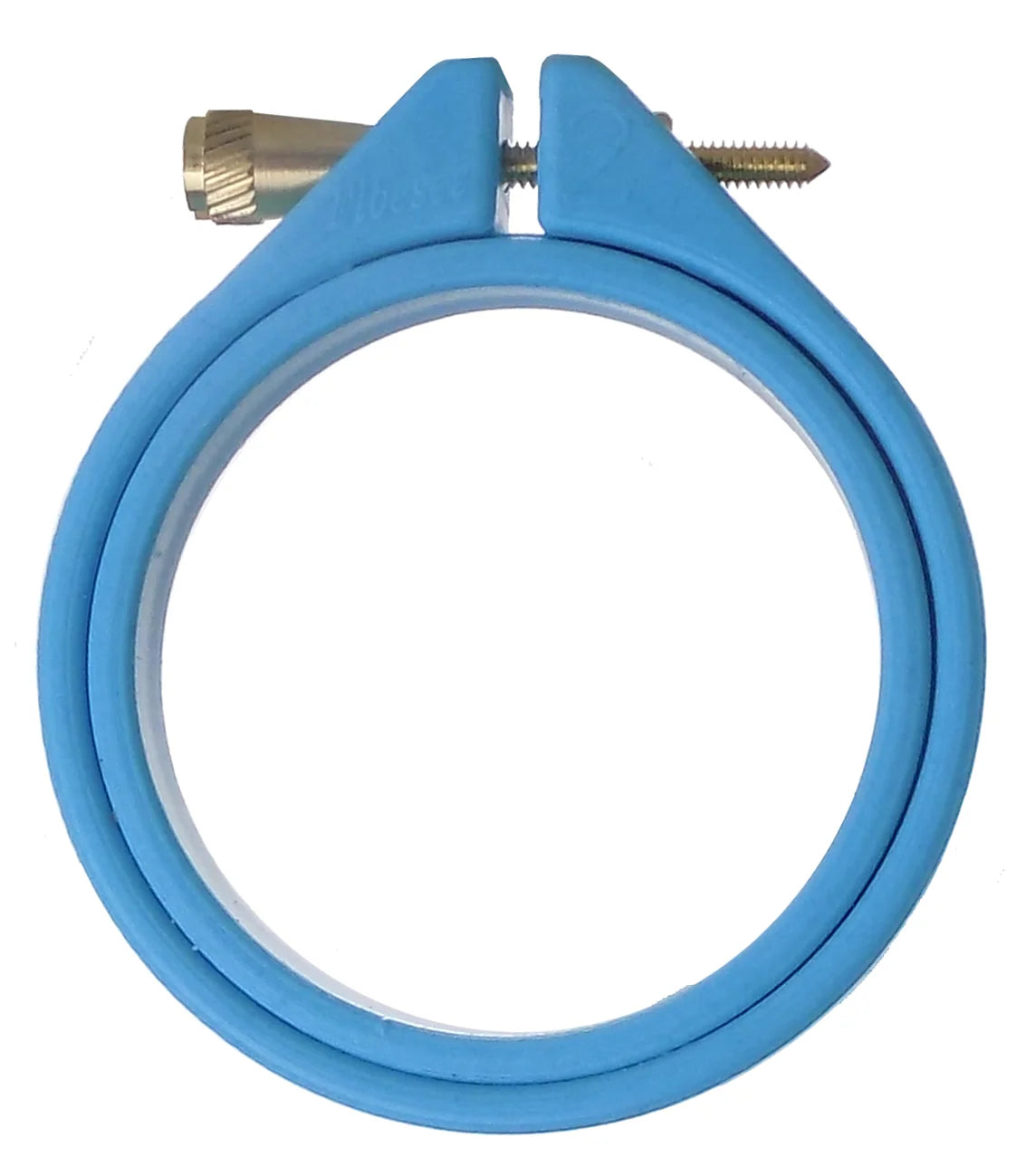 Mini Embroidery Hoop with Screw - 3inch Blue