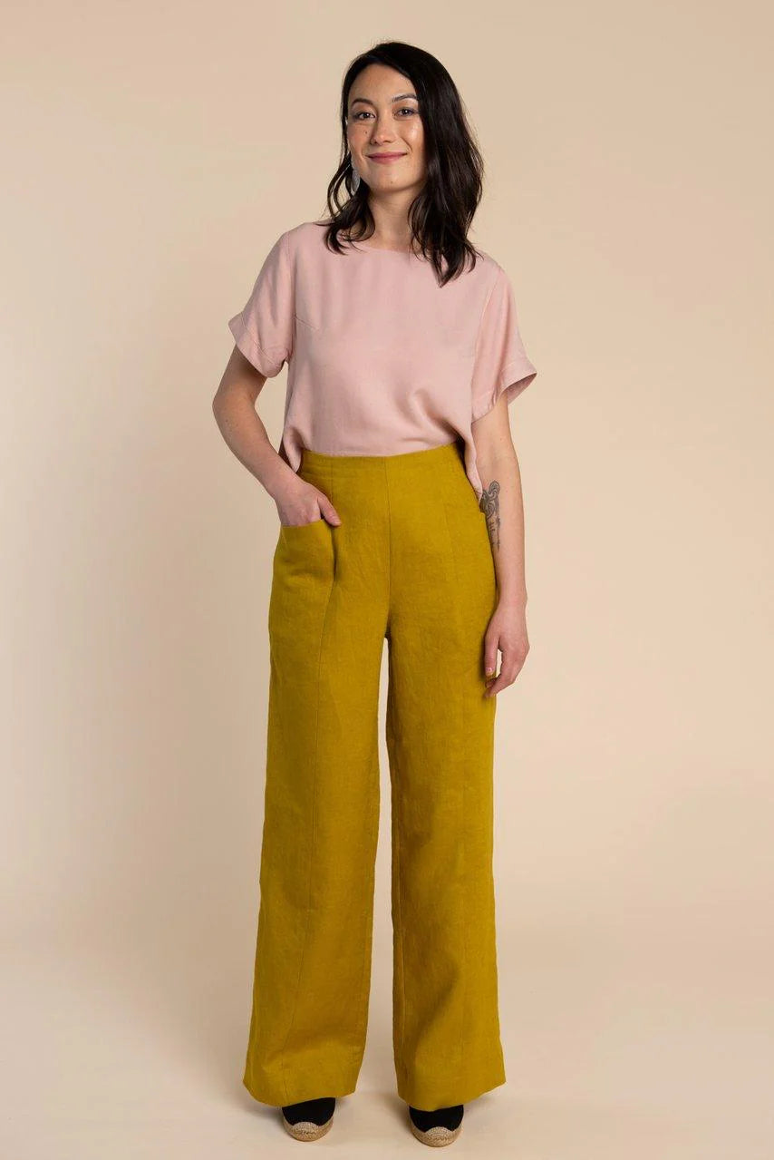 Pietra Trousers and Shorts By Closet Core Patterns